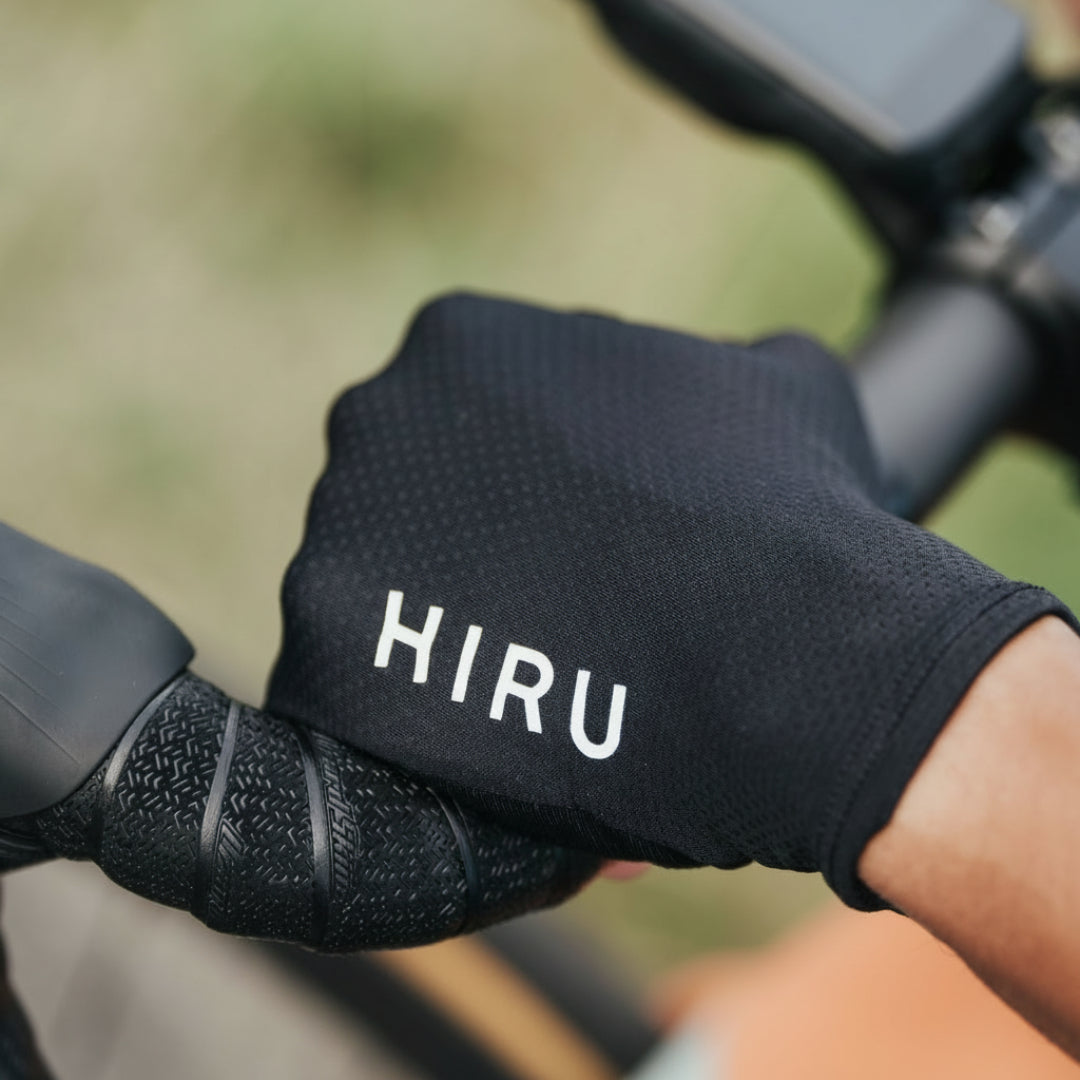 Jip Carbono Guantes Cortos Hiru Black M