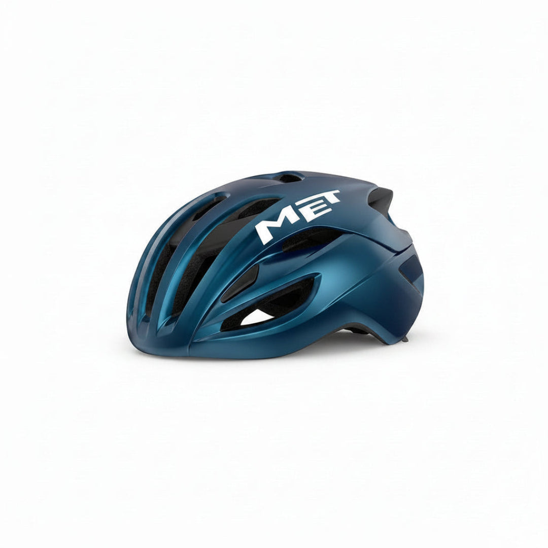 Jip Carbono Casco MET Rivale M MIPS Azul Talla L