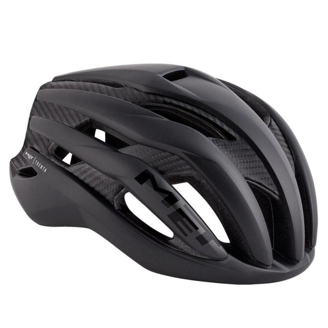 Jip Carbono Casco Met Trenta 3k Carbon Negro Carbono Mate